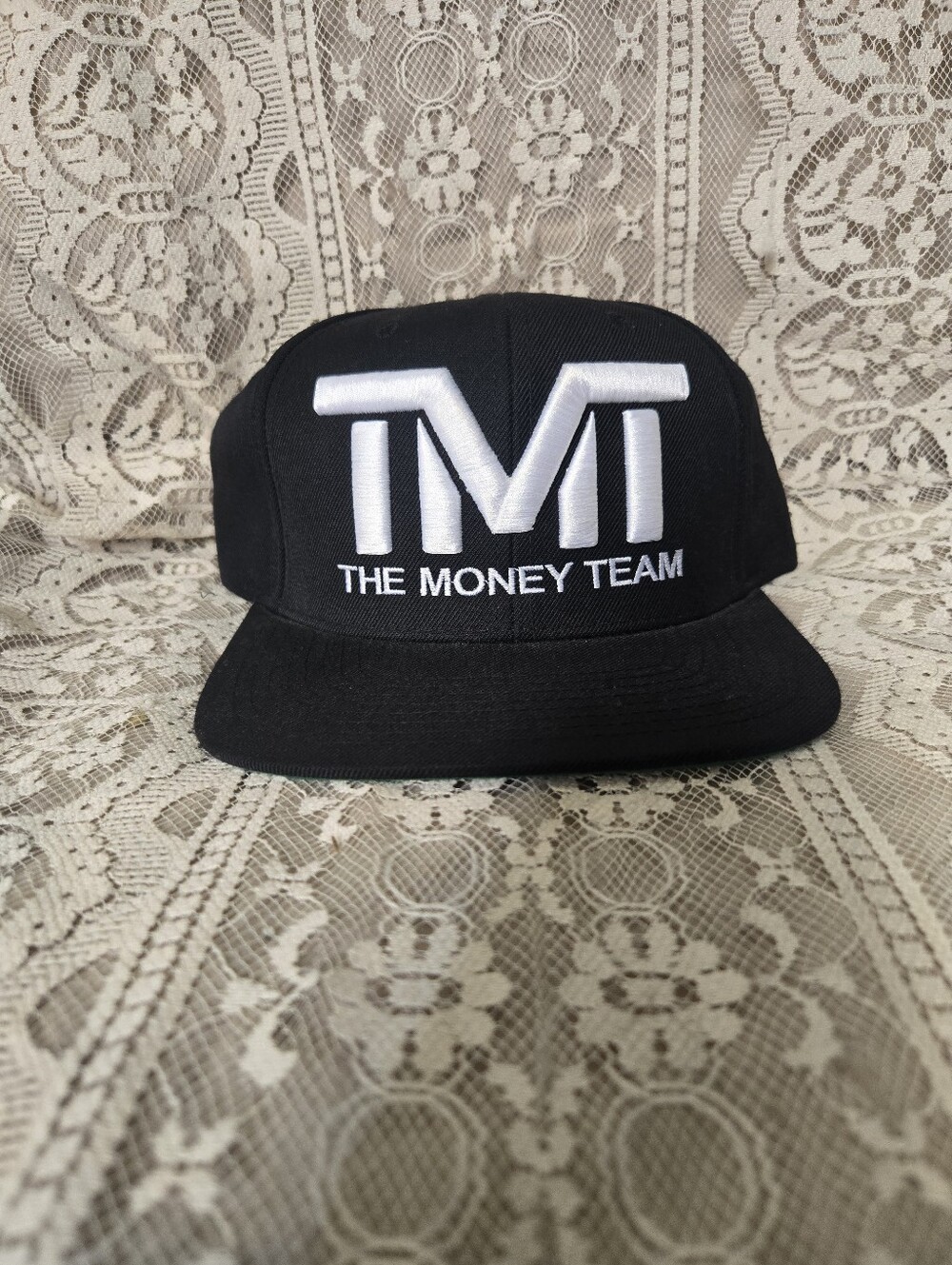 Authentic TMT The Money Team Snapback Hat - Floyd Mayweather Boxing Cap